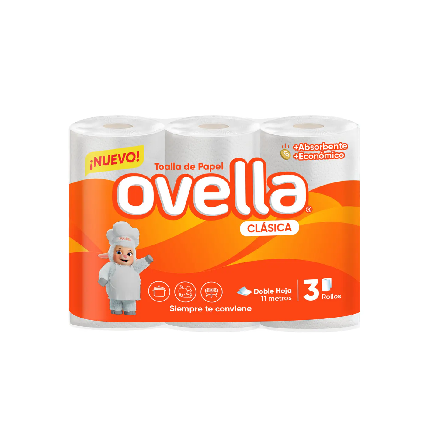 Toalla Ovella Plus D/H 1X3 11Mts 1