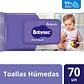 Toallitas Húmedas Babysec Premium De 70 Un - Miniatura 1