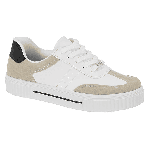 ZAPATILLA VIZZANO BLACO/BEIGE/NEGRO 1383