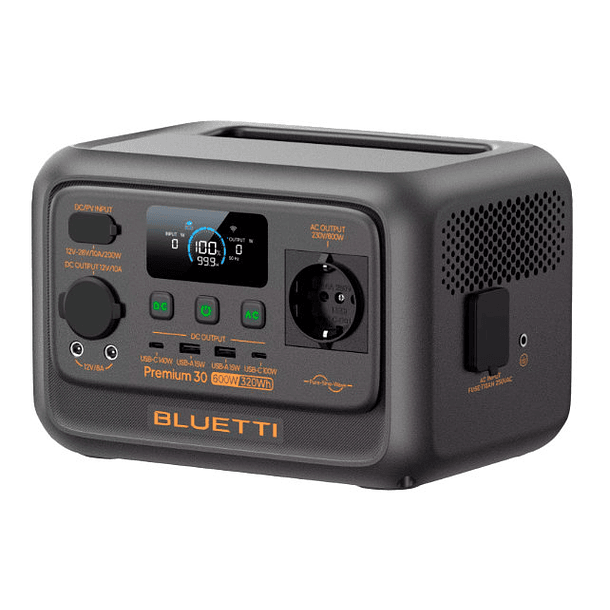 Estacion de energia Bluetti Premium 30 V2 | 600W - 320Wh 2