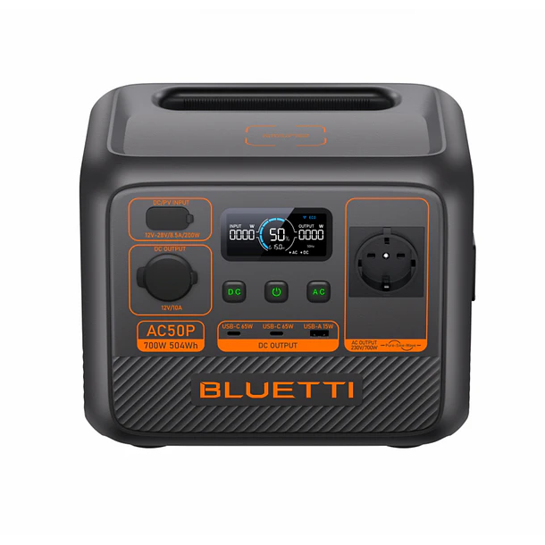 Estacion de energia Bluetti AC50P | 700W - 504Wh 2