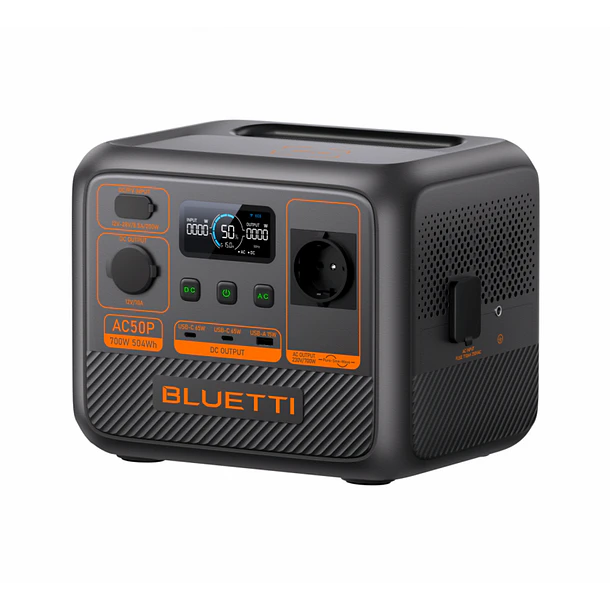 Estacion de energia Bluetti AC50P | 700W - 504Wh 4