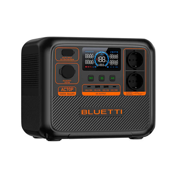 Estacion de energia Bluetti AC70P | 1000W - 864Wh 2