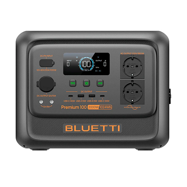 Estacion de energia Bluetti Premium 100 V2 | 2.000W -1.024 Wh 1