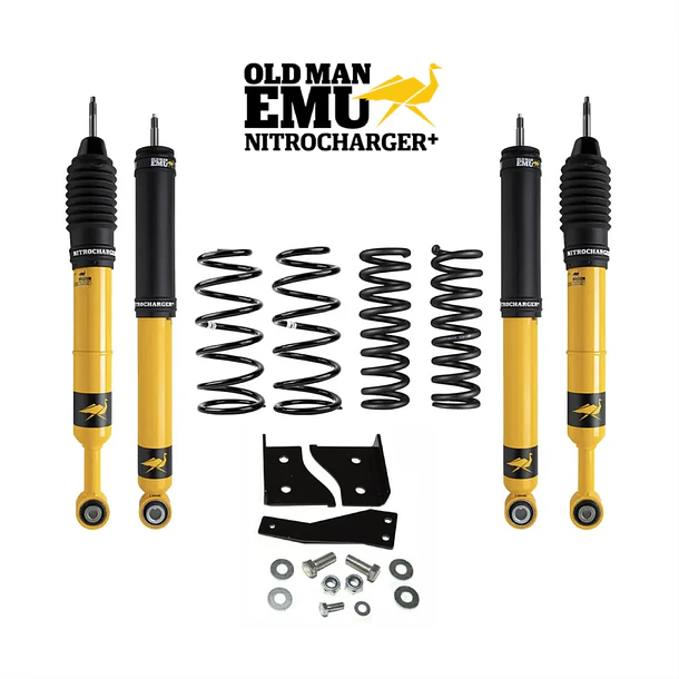 KIT DE SUSPENSIÓN NITROCHARGER PLUS NISSAN NAVARA / NP300 2" (16+) - OLD MAN EMU
