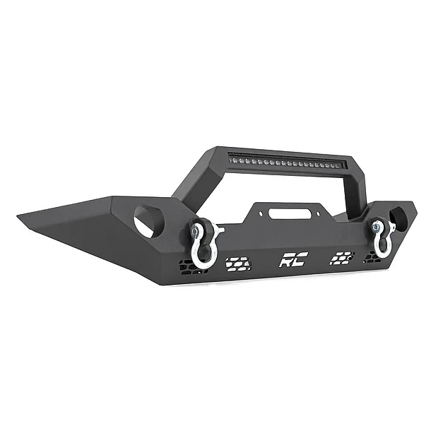 BUMPER DELANTERO CON BARRA LED JEEP WRANGLER JK/JL - JEEP GLADIATOR JT - ROUGH COUNTRY  1