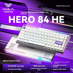 Teclado Aula Hero 84HE 75% Inglés 