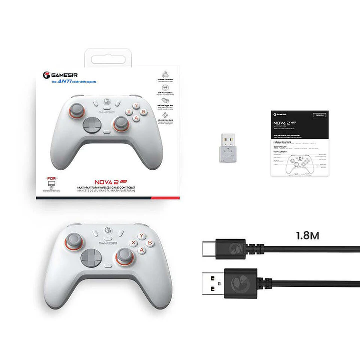 Control GameSir Nova 2 Lite – Inalámbrico Hall Effect 1