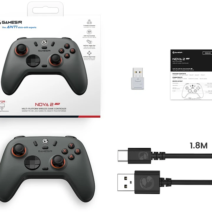 Control GameSir Nova 2 Lite – Inalámbrico Hall Effect 2