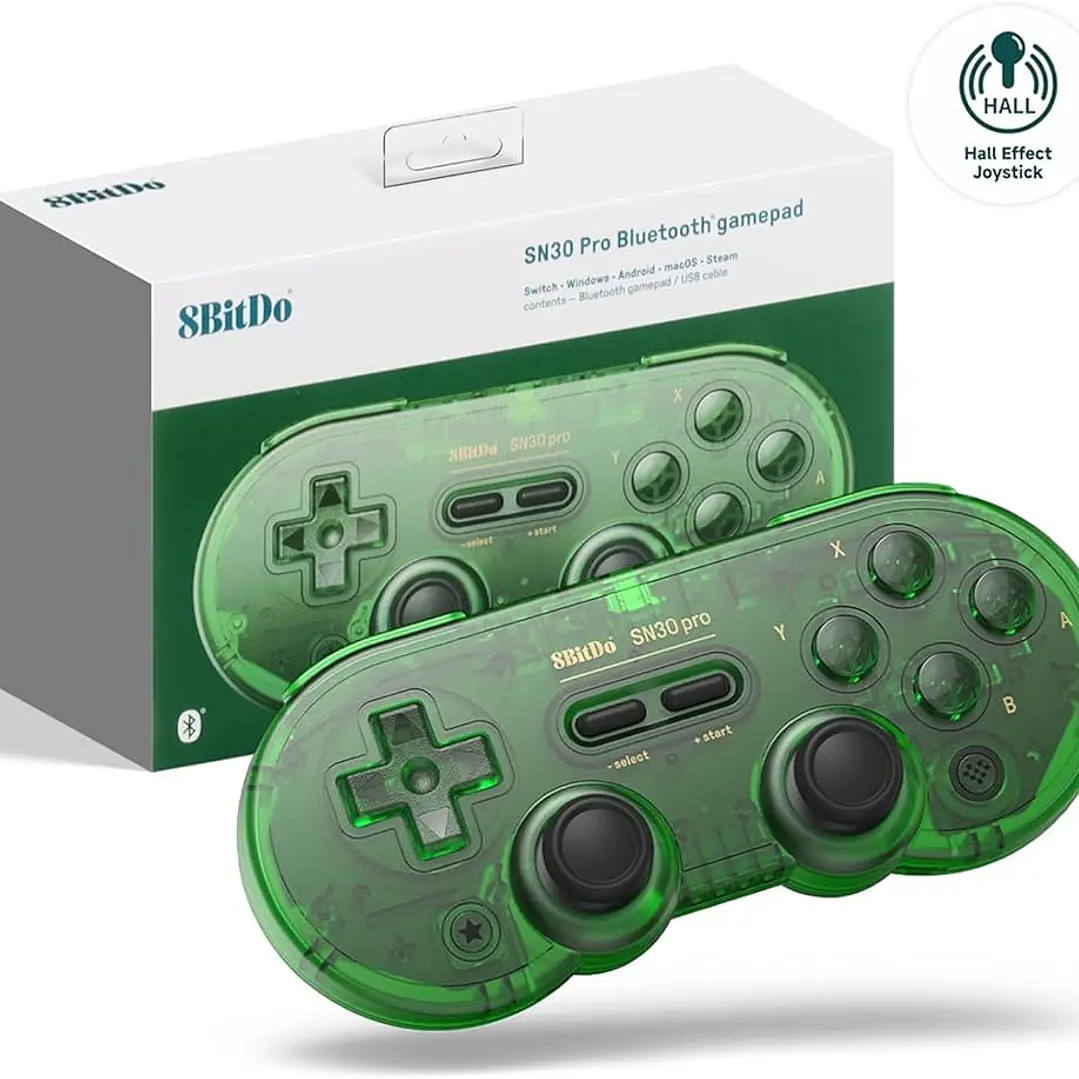 Control 8BitDo SN30 Pro 2