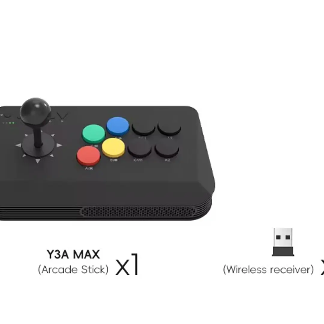 Mando Arcade Inalámbrico DataFrog Y5A – Switch 2 / PC / Android 1