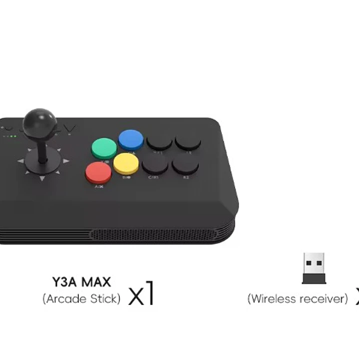 Mando Arcade Inalámbrico DataFrog Y5A – Switch 2 / PC / Android 1