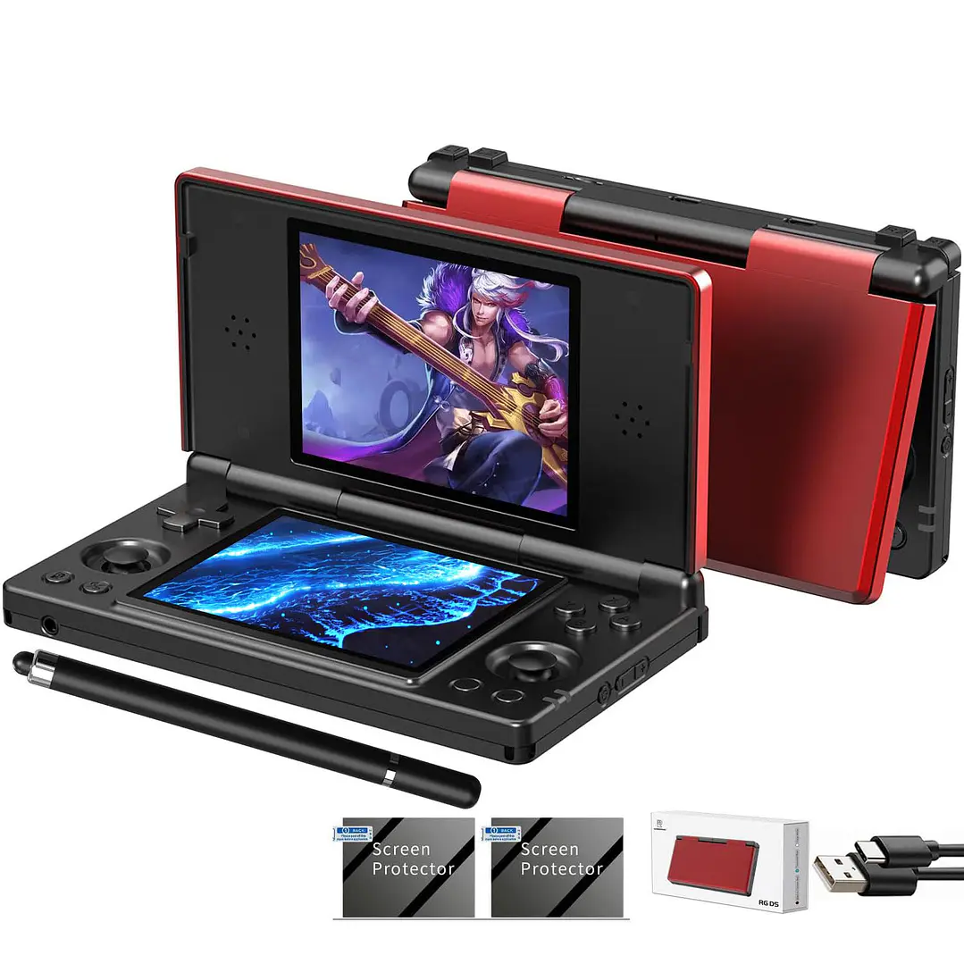 ANBERNIC RG DS Consola Portátil Doble Pantalla + 128 GB 1