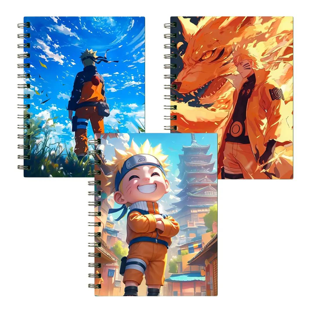Cuaderno Naruto varios diseños