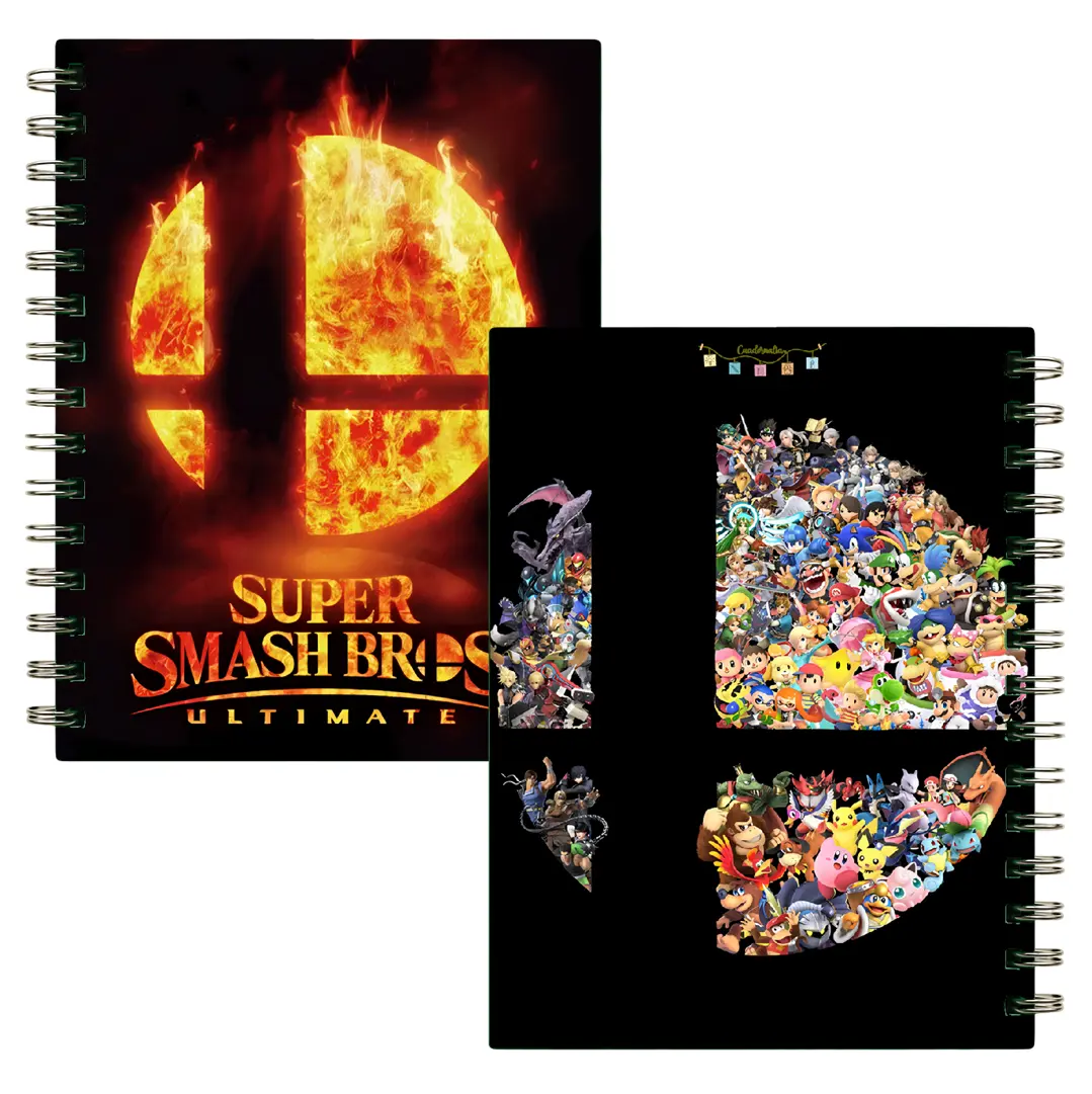 Cuaderno Super Smash Bros.