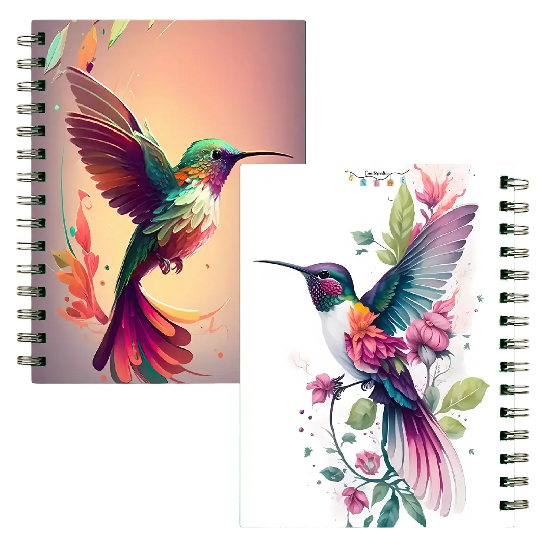 Cuaderno Colibrí Dibujo - puntos