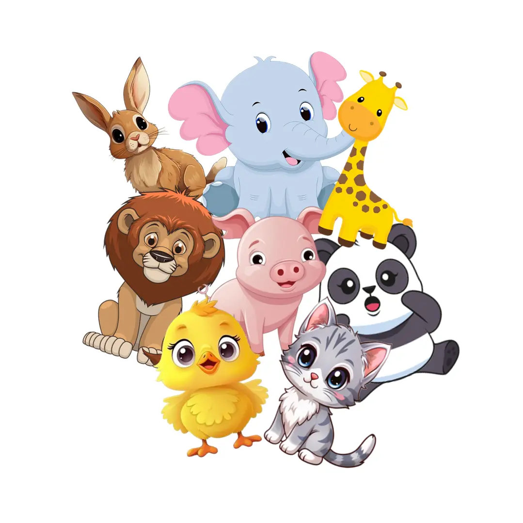 Block De Stickers 6 Paginas Animales Art & Craft