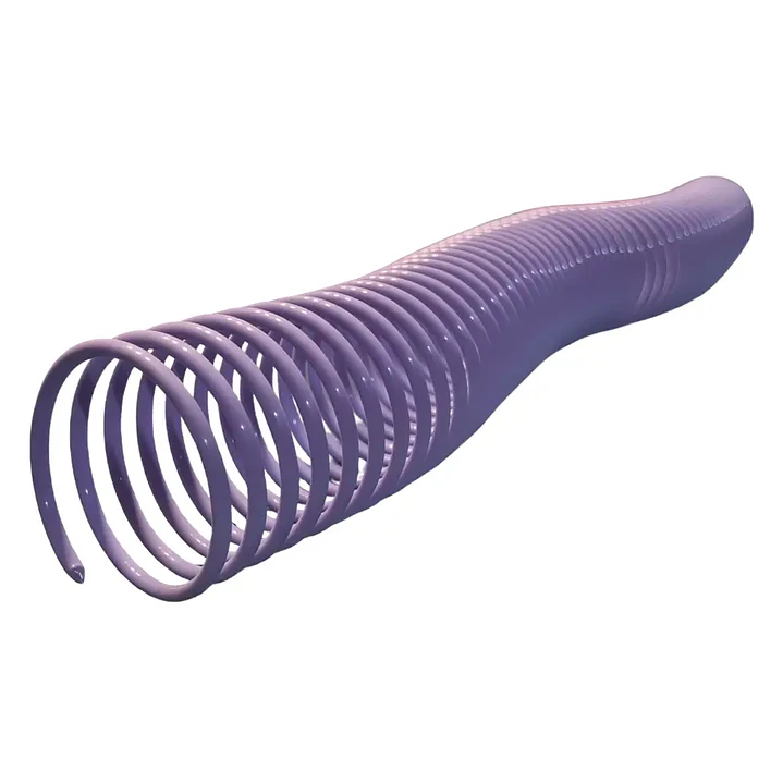 Espiral morado 26 mm 1