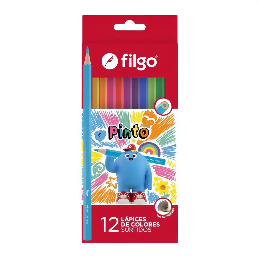 Lápices 12 colores surtidos 1