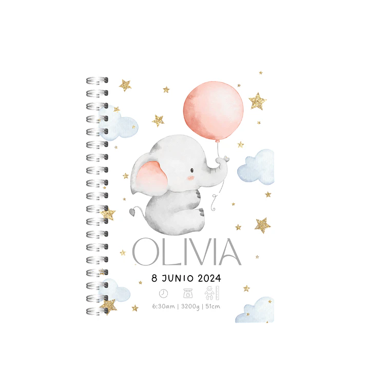 Cuaderno pediátrico Personalizado 1