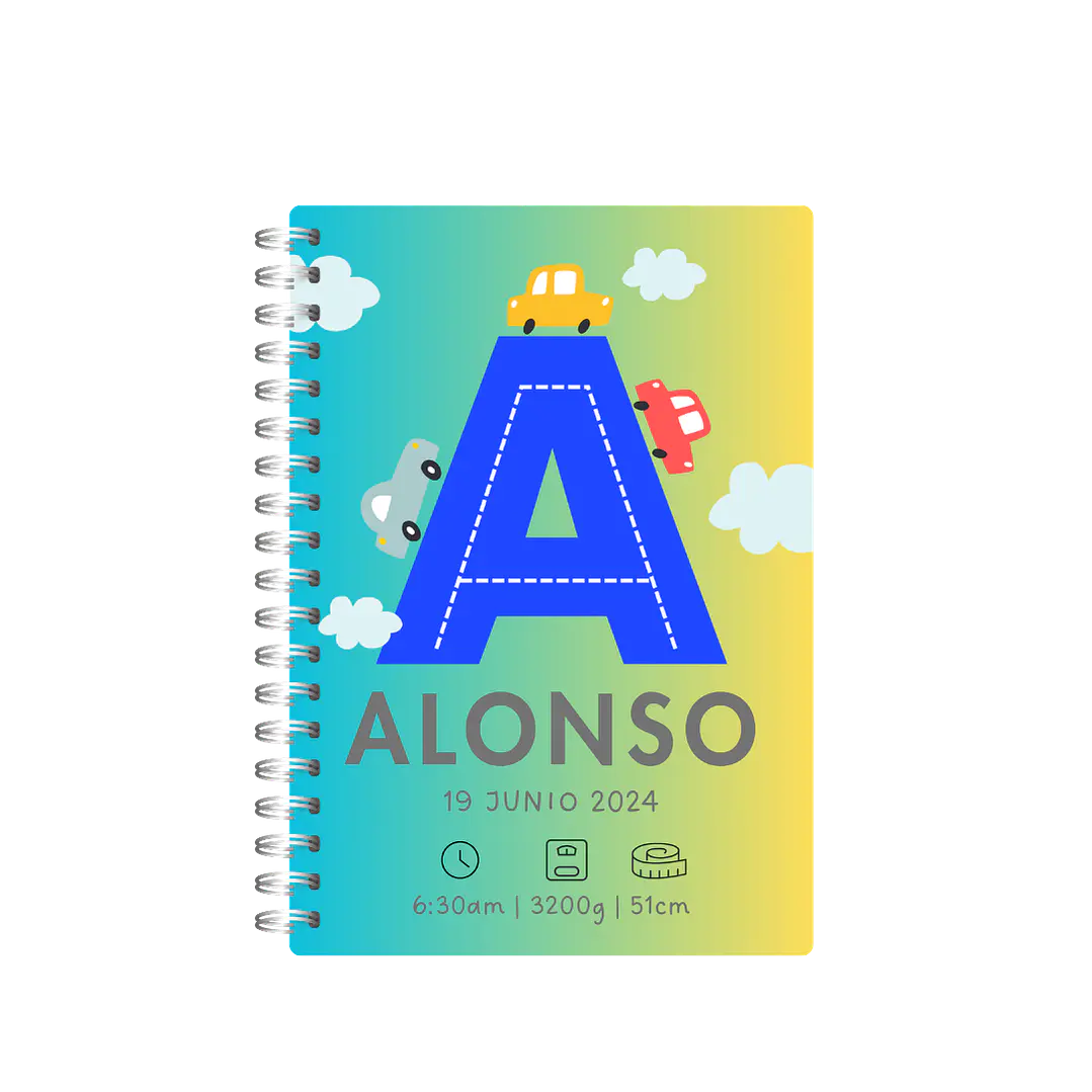 Cuaderno pediátrico Personalizado 2