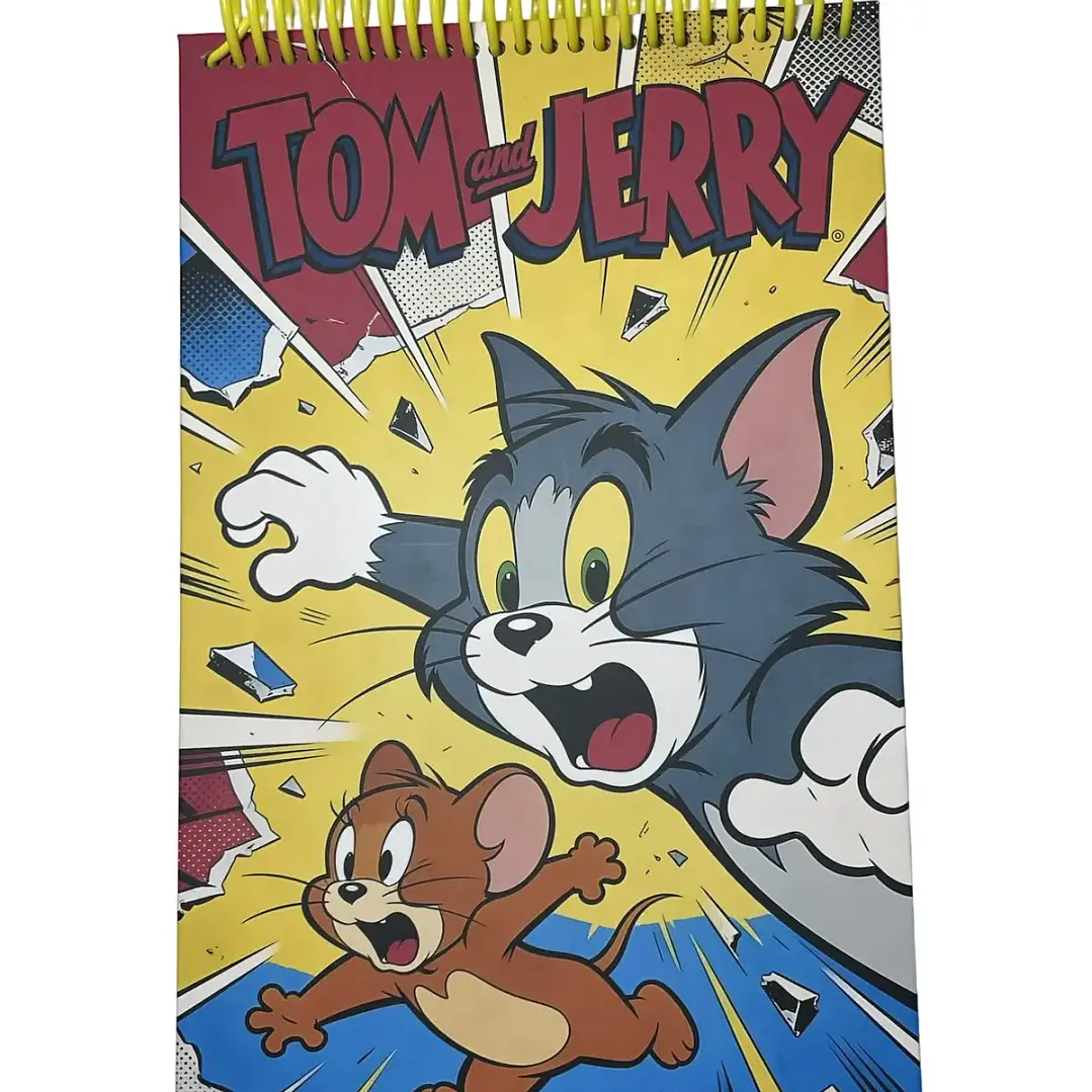 Croquera 16x25 Tom y Jerry 1