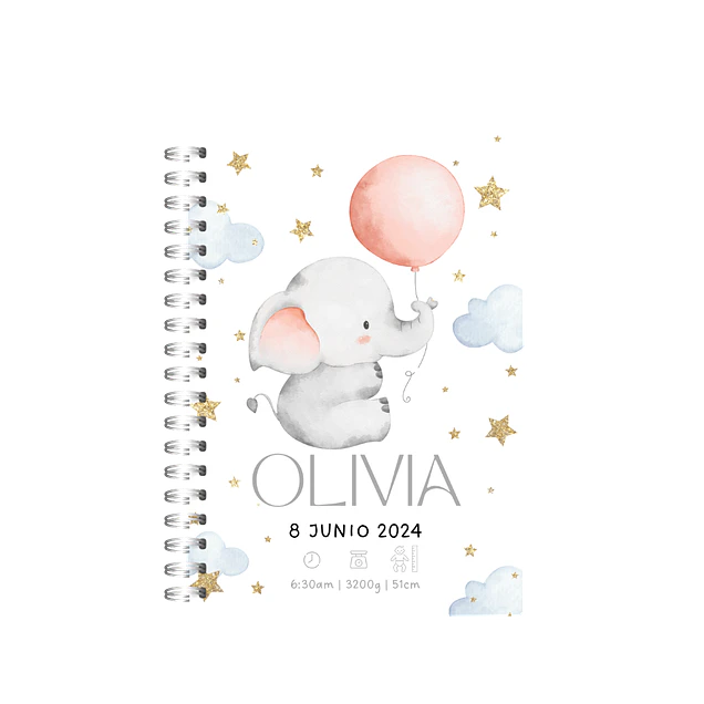 Cuaderno pediátrico Personalizado