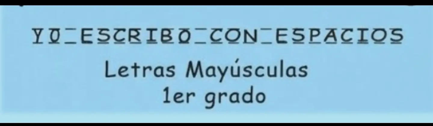 Letras y Espacios  5