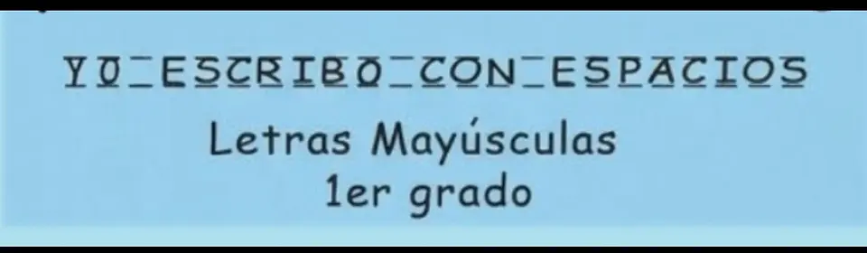 Letras y Espacios  5
