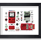 Cuadro Game Boy Color Edición Pokémon RED Qr  - Miniatura 1