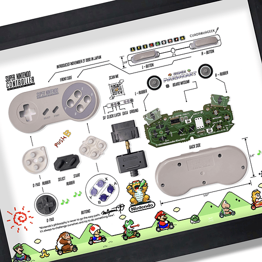 Formato Estándar Super Nes Mario Kart 2