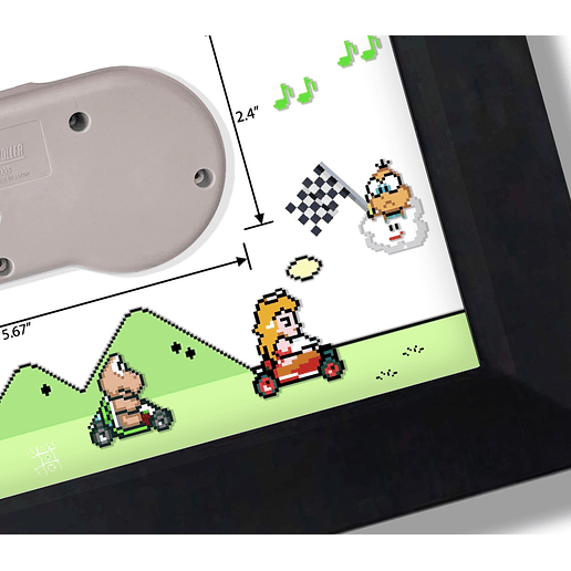 Formato Estándar Super Nes Mario Kart 7