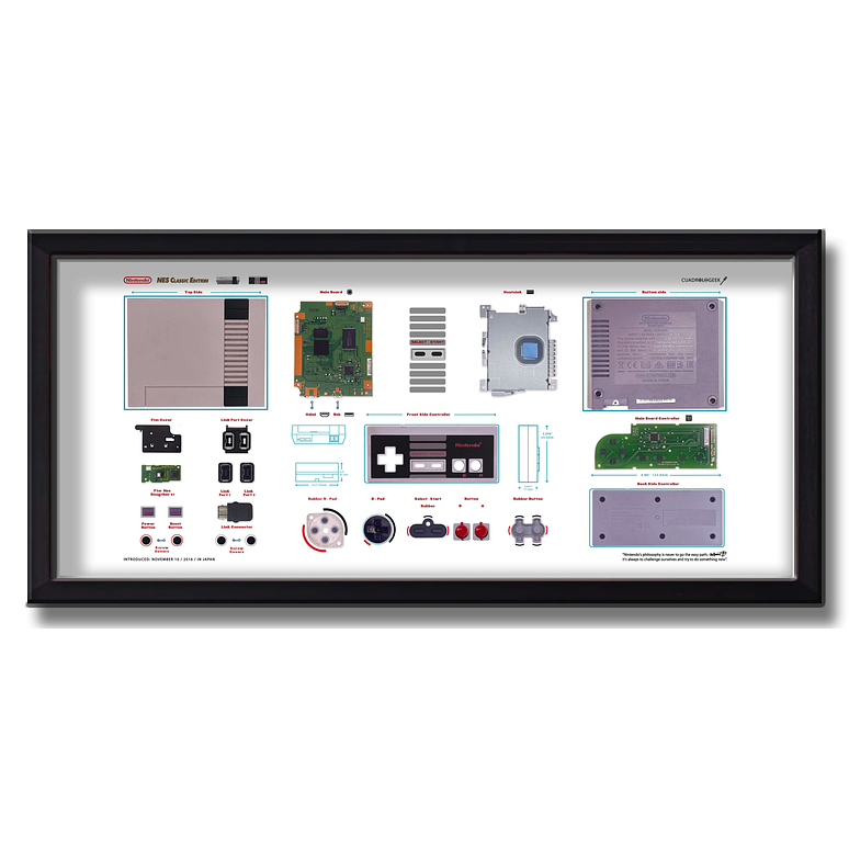 Formato Medio Nes mini +Nes controller 1