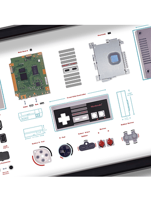 Formato Medio Nes mini +Nes controller