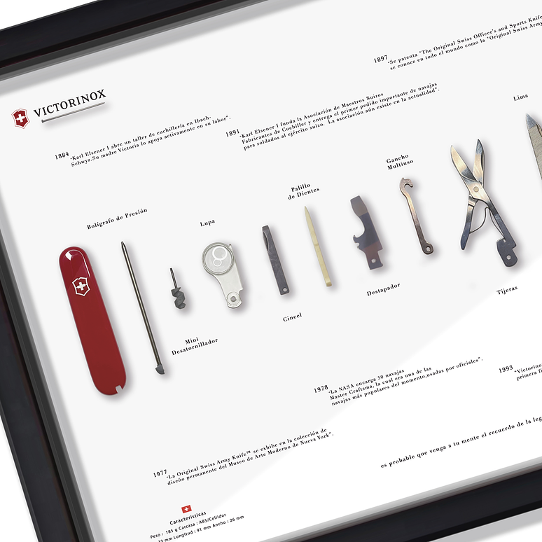 Gran Formato  Navaja Suiza Swiss Champ Victorinox 3