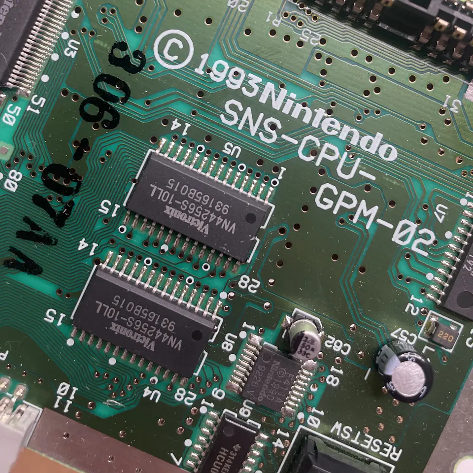 Gran Formato Consola Super Nintendo  5