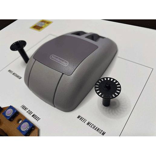 Formato Estándar Super Nintendo Mouse 3