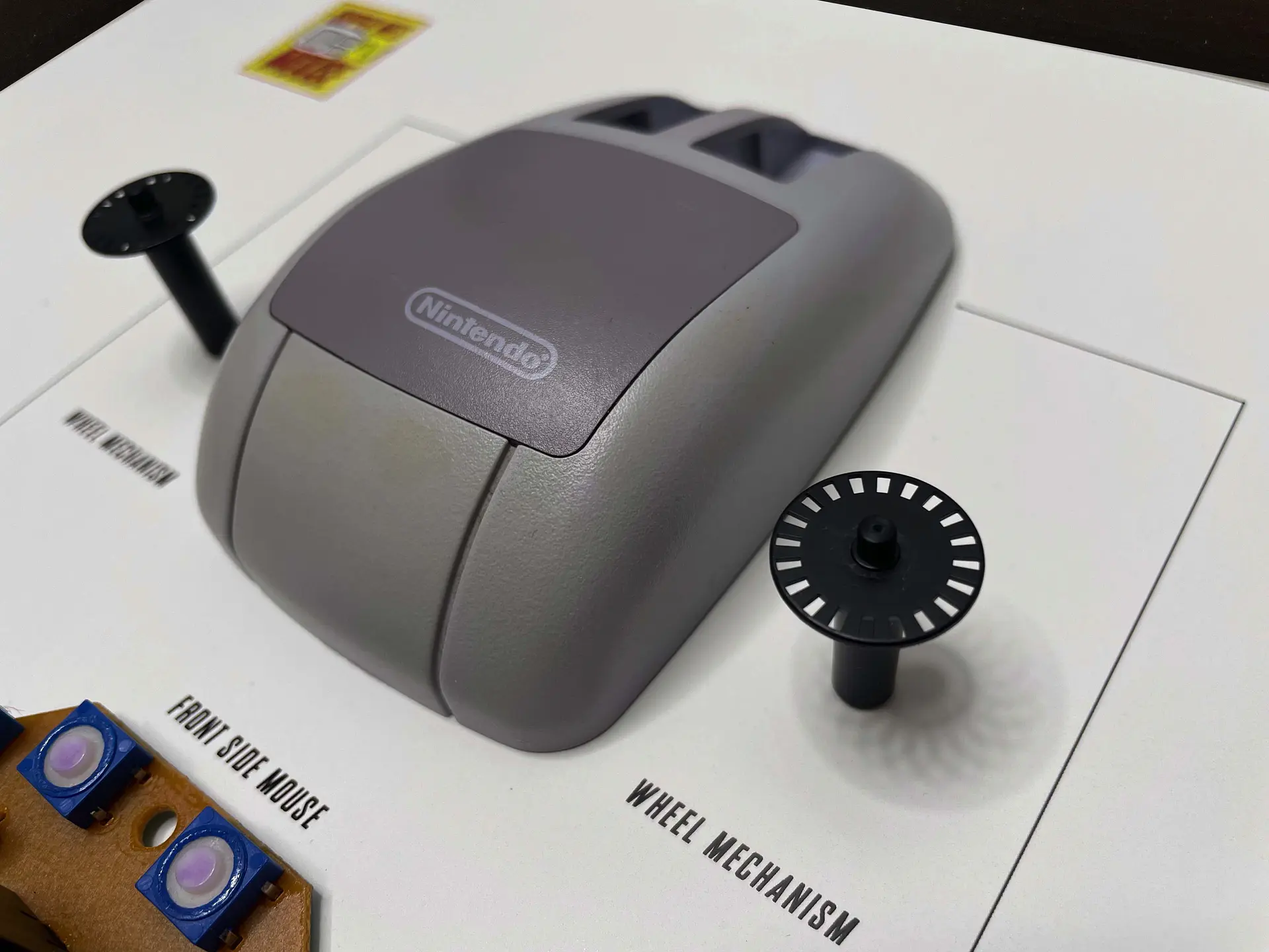 Formato Estándar Super Nintendo Mouse 3