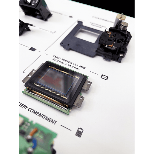 Formato Medio Cámara Fotográfica Canon Rebel Eos T3 3