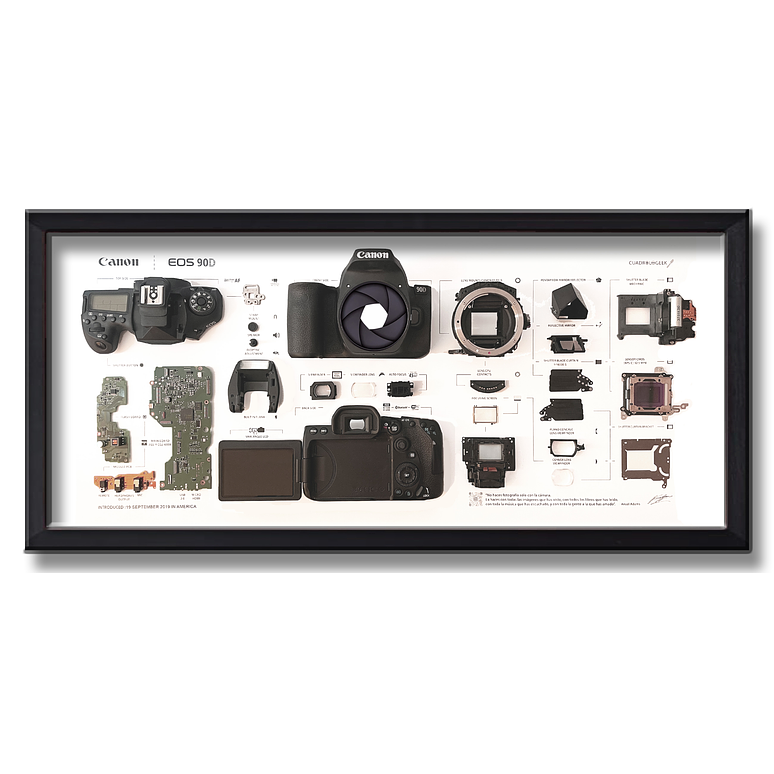  Formato Medio Cámara  Fotográfica Canon 90D 1