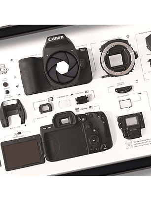  Formato Medio Cámara  Fotográfica Canon 90D