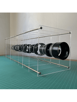 Diseño Clear Frame Con lente de Cámara