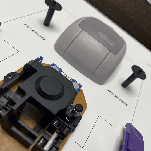 Formato Estándar Super Nintendo Mouse 8