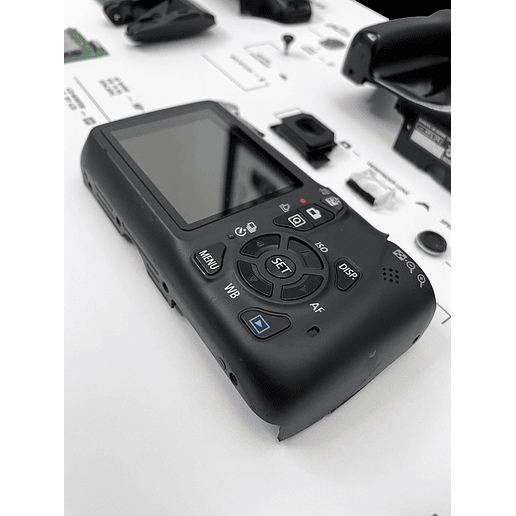 Formato Medio Cámara Fotográfica Canon Rebel Eos T3 8