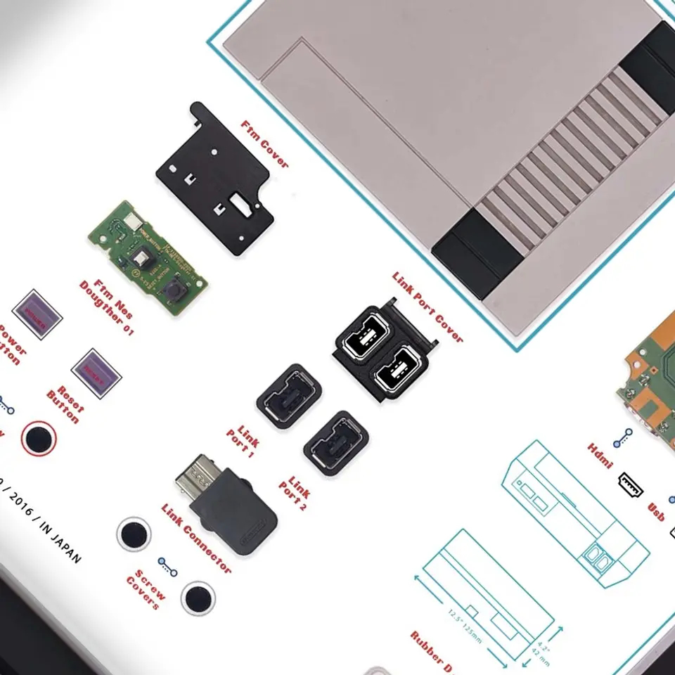 Formato Medio Nes mini +Nes controller 5