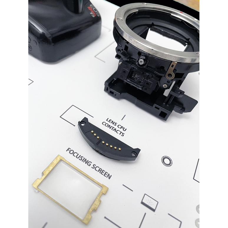 Formato Medio Cámara Fotográfica Canon Rebel Eos T3 9