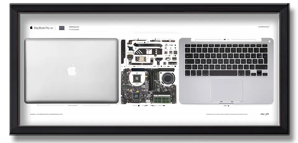 Gran Formato  Notebook Apple Macbook pro 15 pulgadas 1