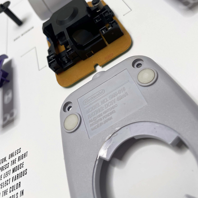 Formato Estándar Super Nintendo Mouse 12