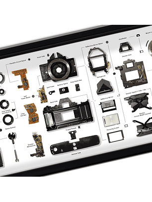 Gran Formato Cámara Fotográfica Praktica Análoga 