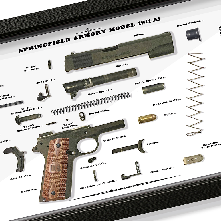  Formato Medio Pistola Springfield 1911-A1 2